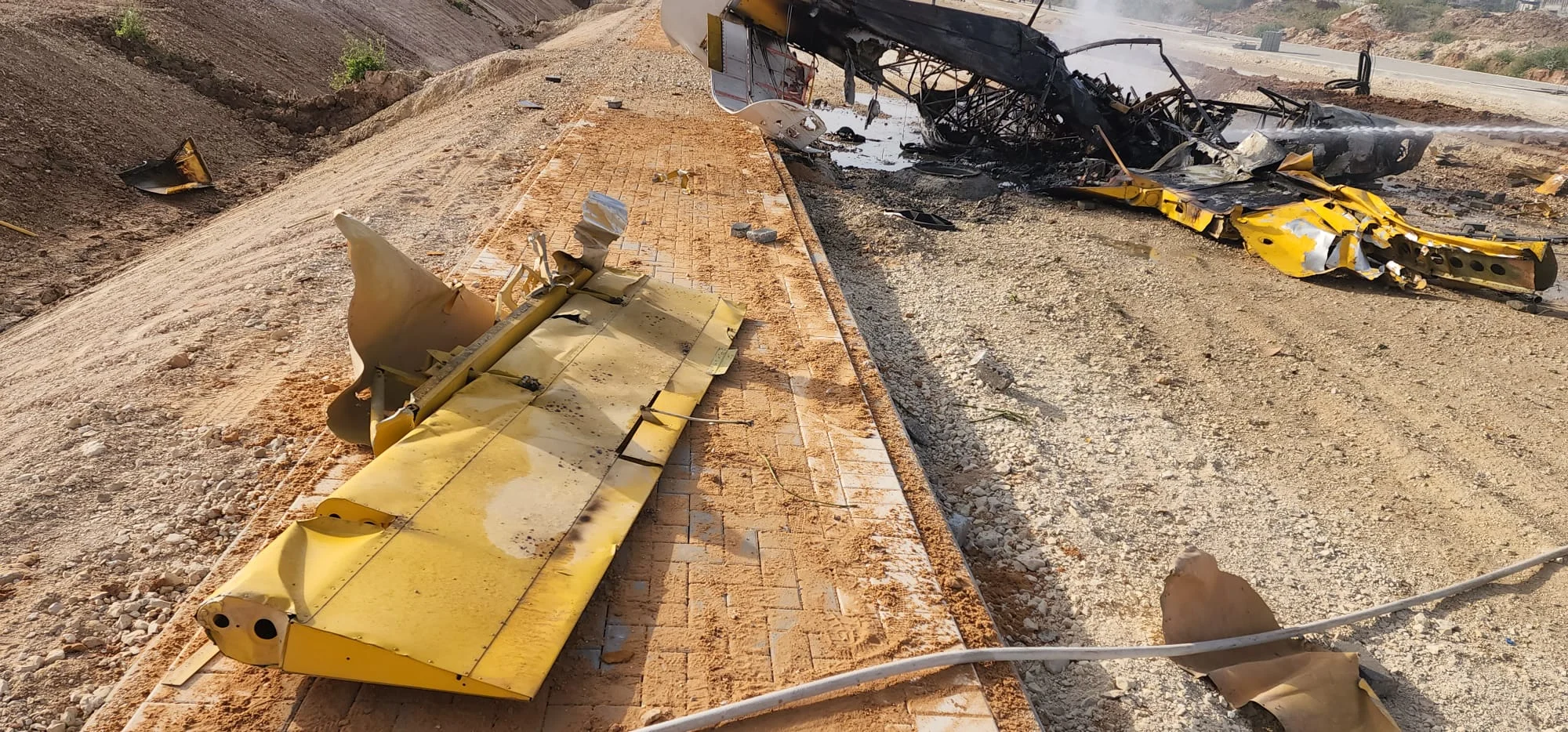 התרסקות מטוס הריסוס ליד שדרות