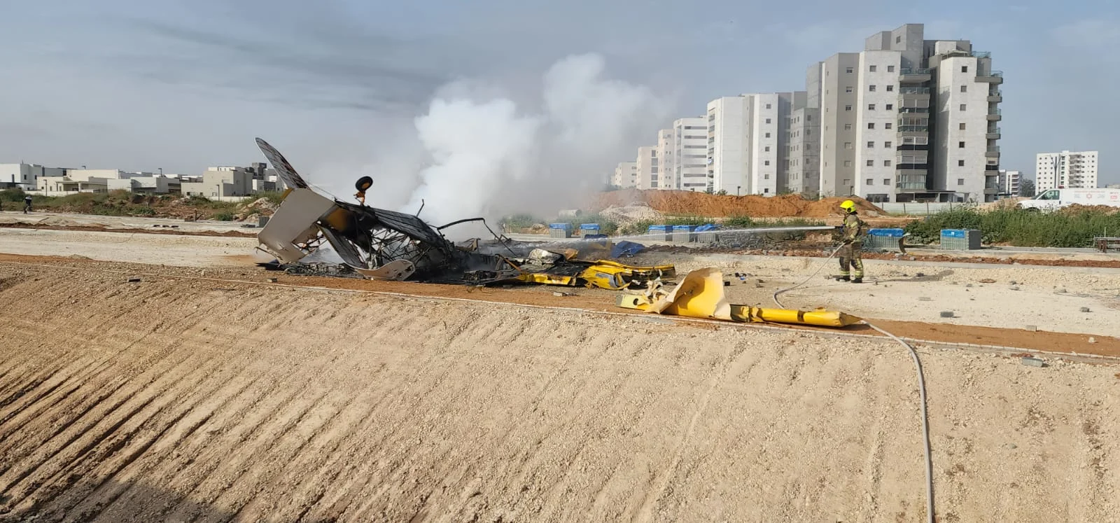 התרסקות מטוס הריסוס ליד שדרות