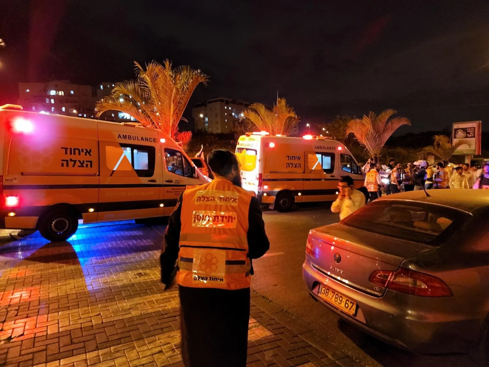 זירת הפיגוע באלעד