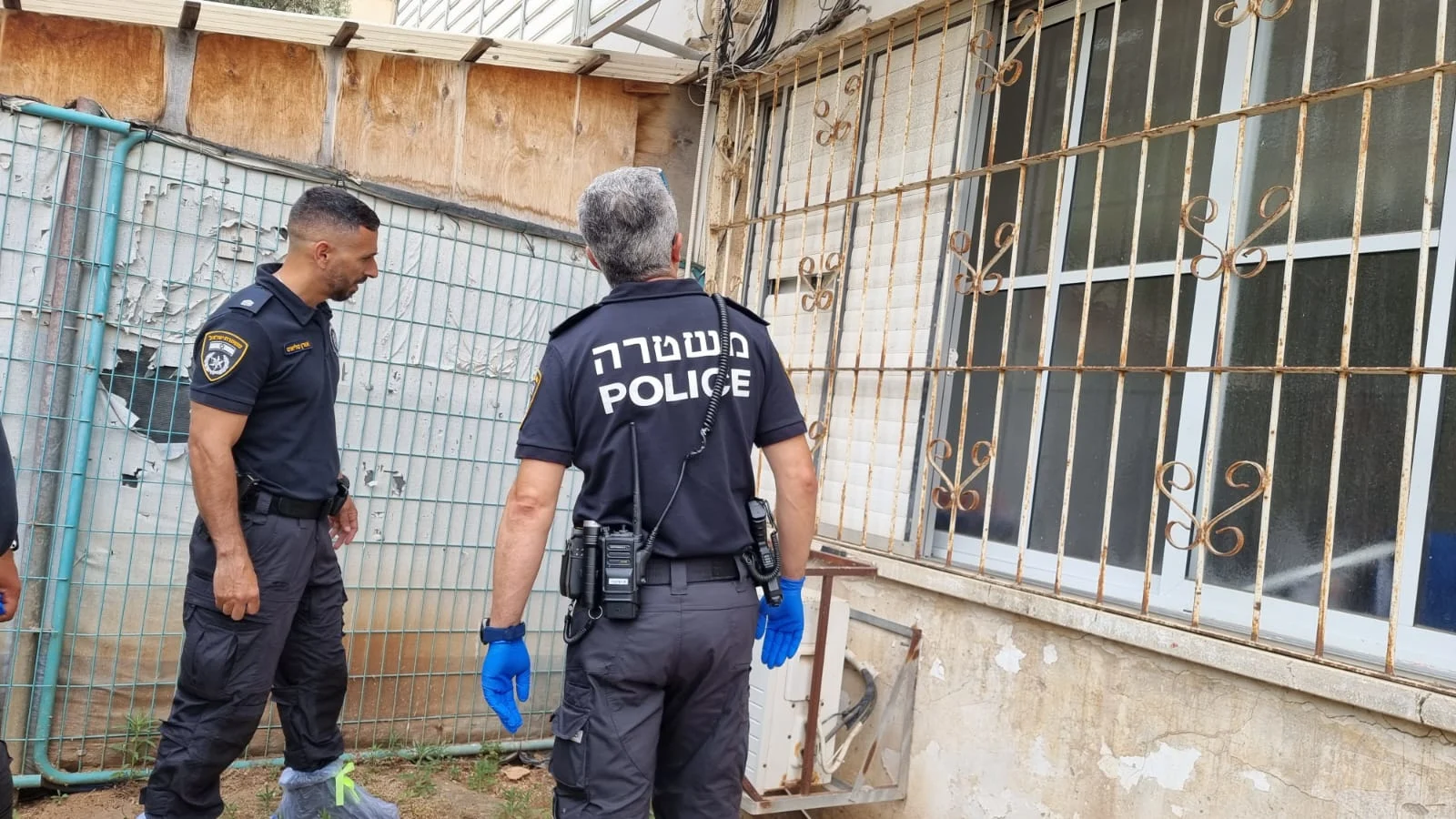 הזירה באשדוד בה אישה כבת 50 נרצחה ע''פ החשד