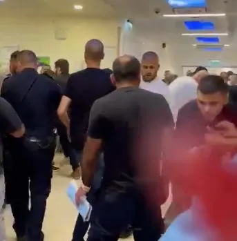 קטטה אלימות התפרעות מרכז רפואי לגליל נהריה בית חולים