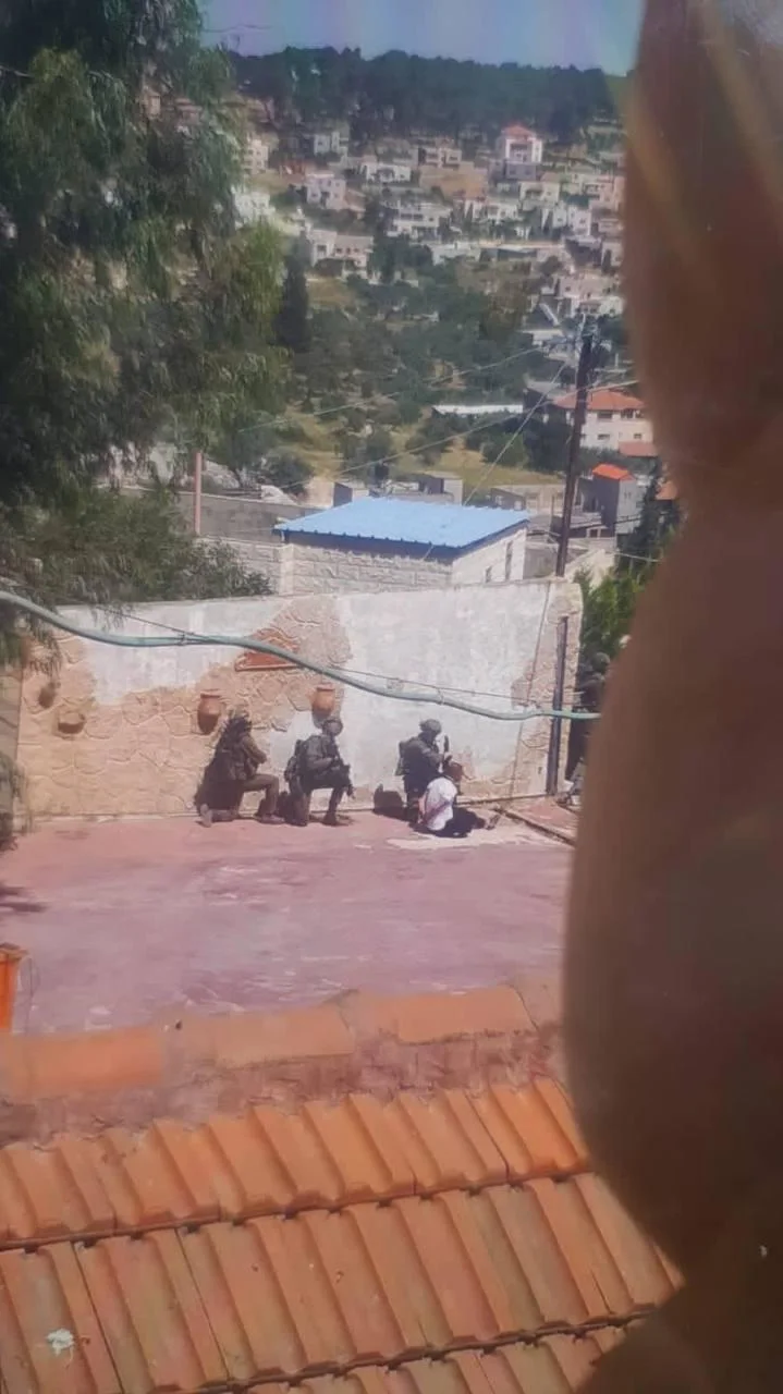 המעצר ליד ג'נין