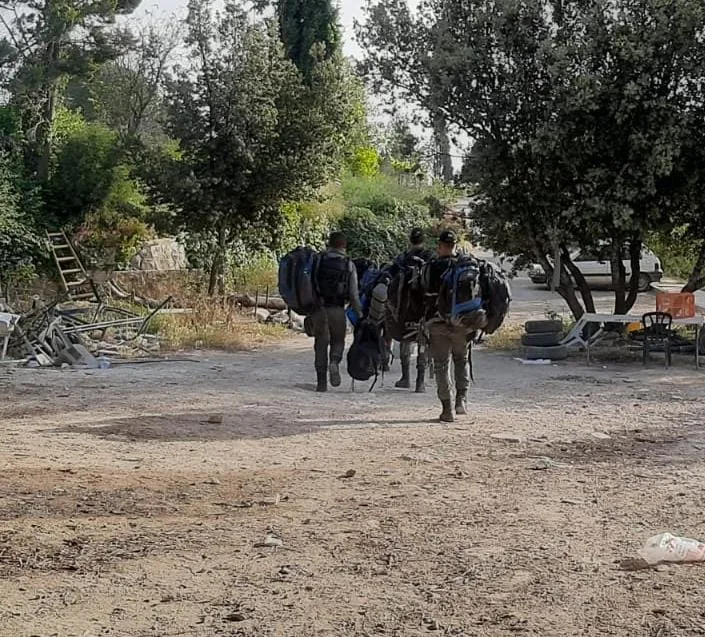 כוחות הביטחון בחומש