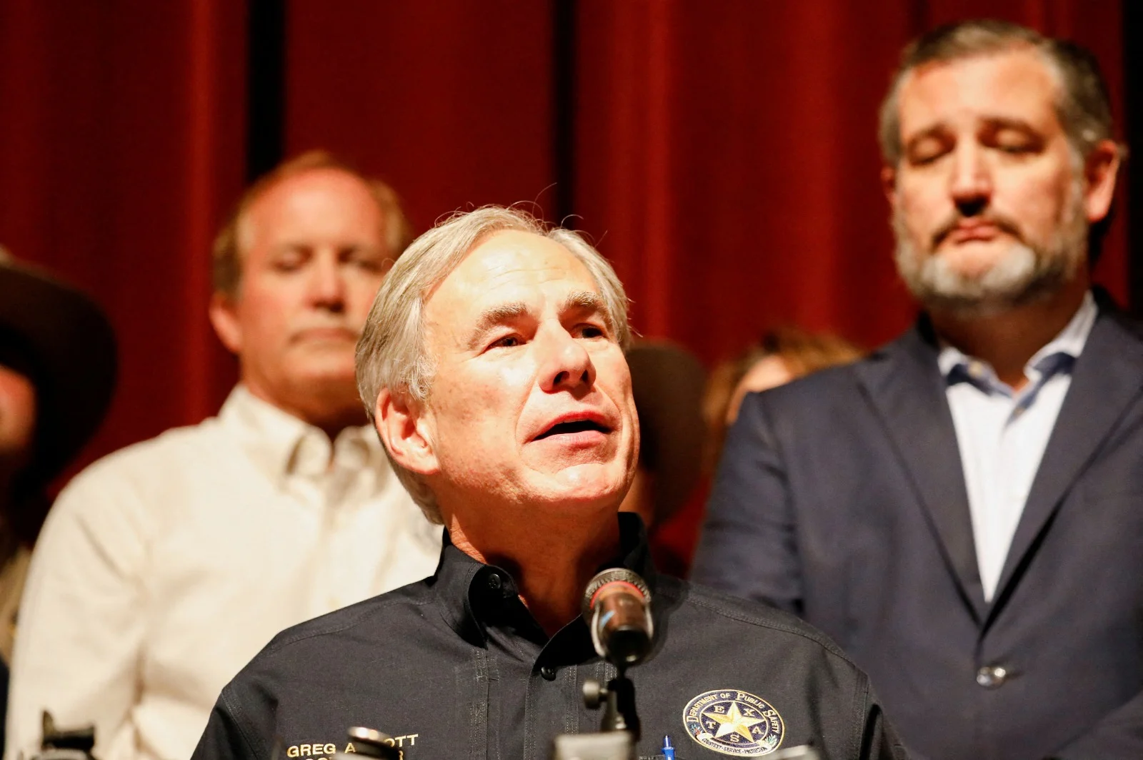 טד קרוז גרג אבוט טקסס ארה''ב