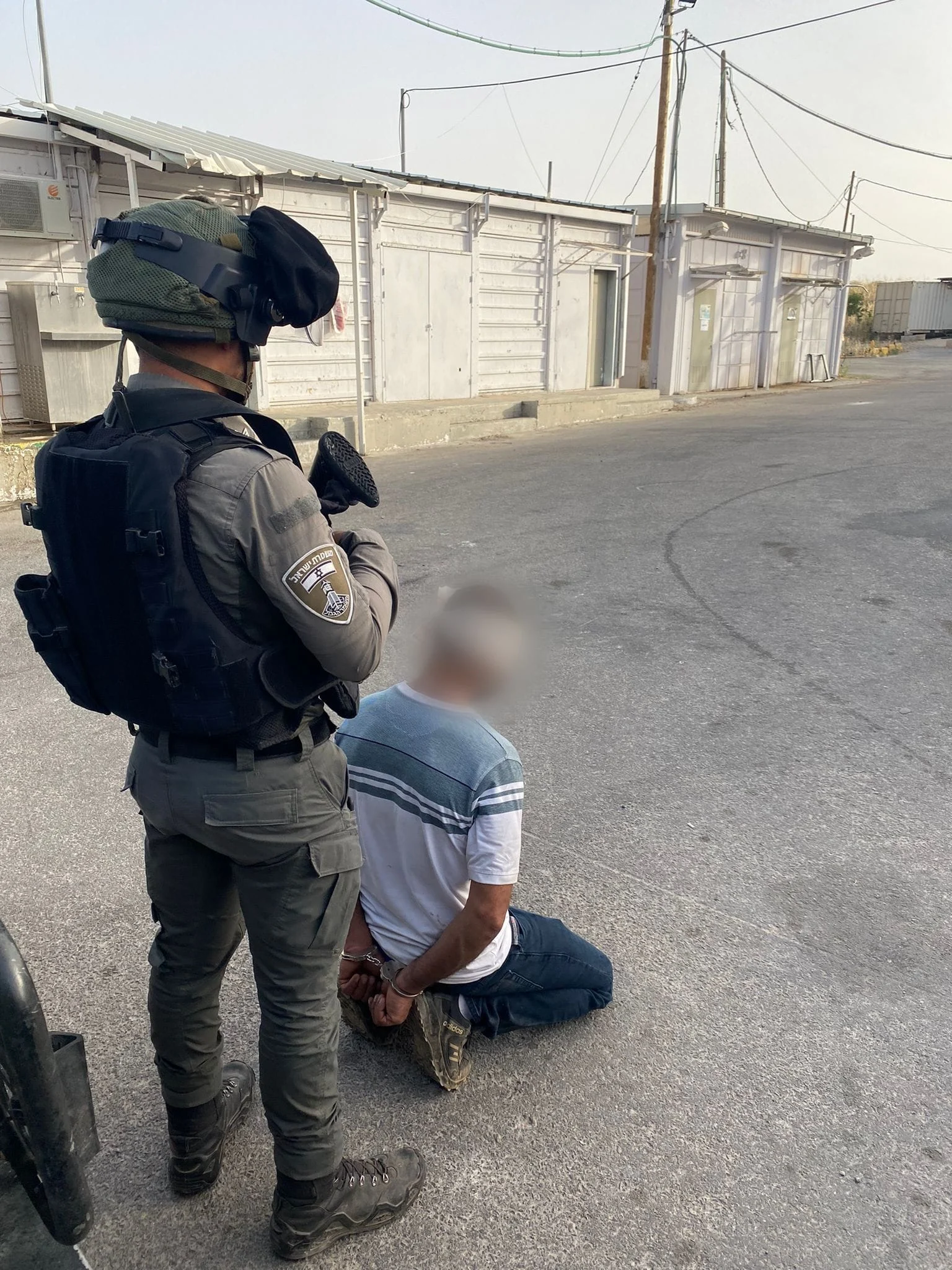 הפלסטיני שתקף את לוחמי צה''ל ונעצר