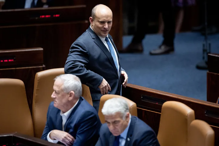 בנט, לפיד וגנץ