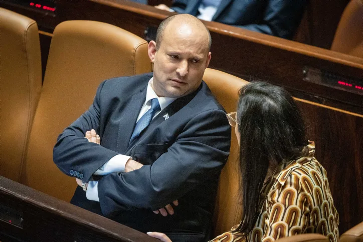 בנט ושקד בכנסת