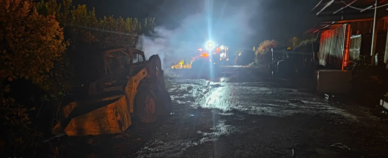 השריפה בקיבוץ איילת השחר