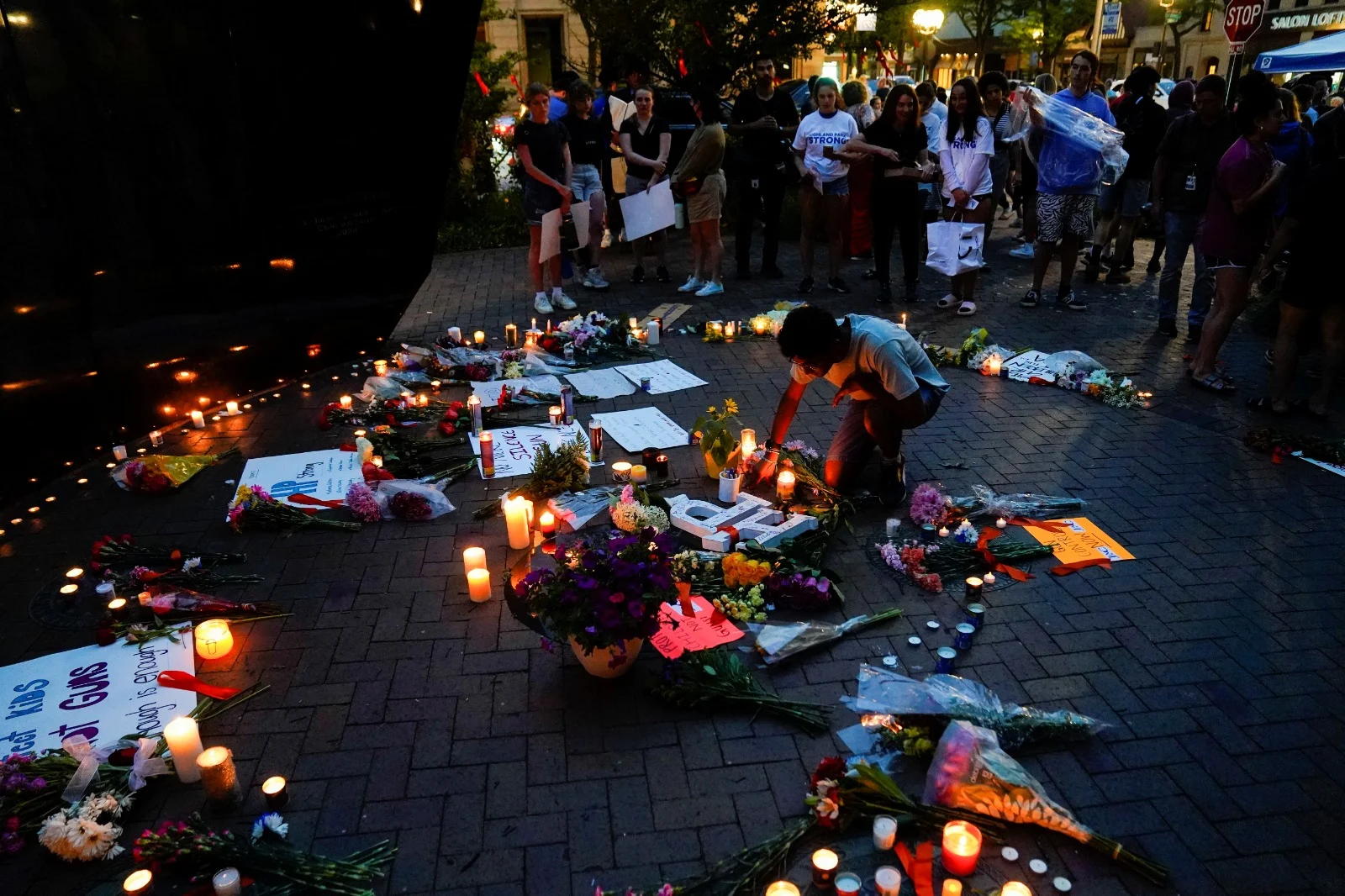 זירת הטבח בשיקגו