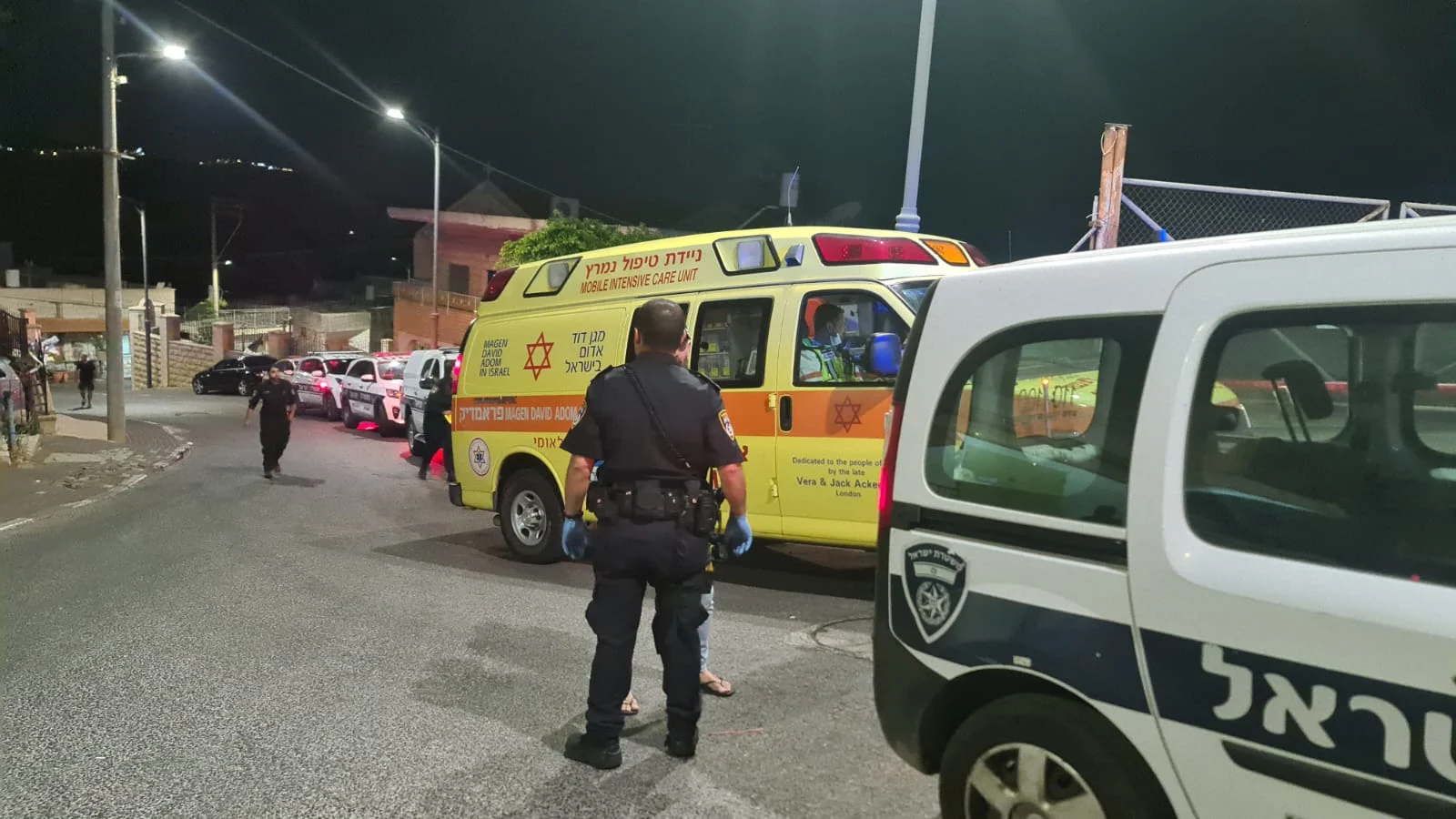 זירת הרצח בכפר ראמה