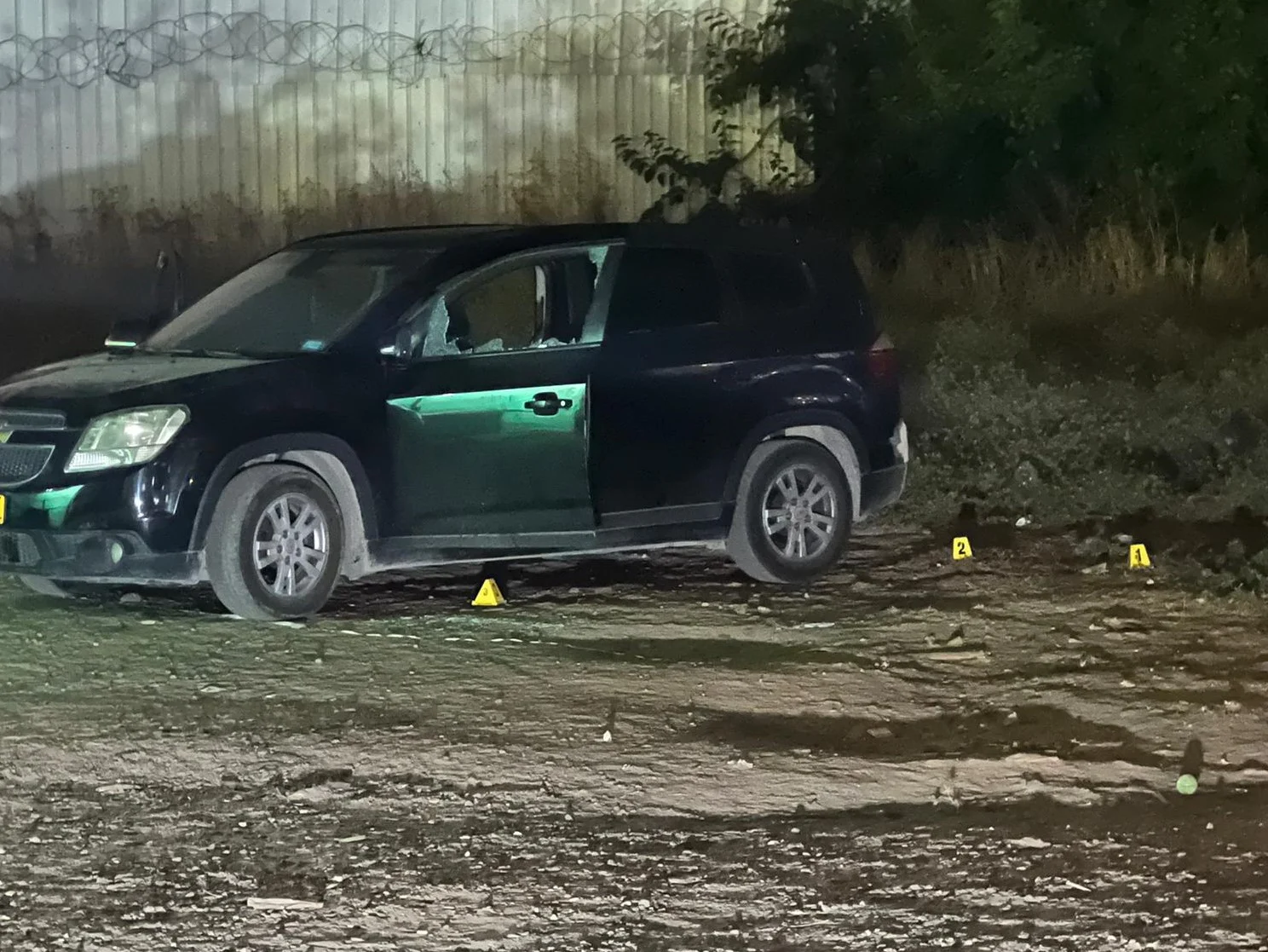 זירת הרצח בלוד