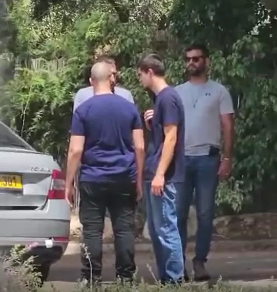 זירת שחזור ניסיון החטיפה בפרדס חנה