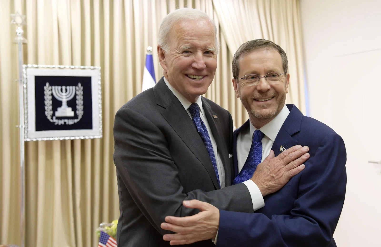 הנשיא ביידן והנשיא הרצוג בבית הנשיא