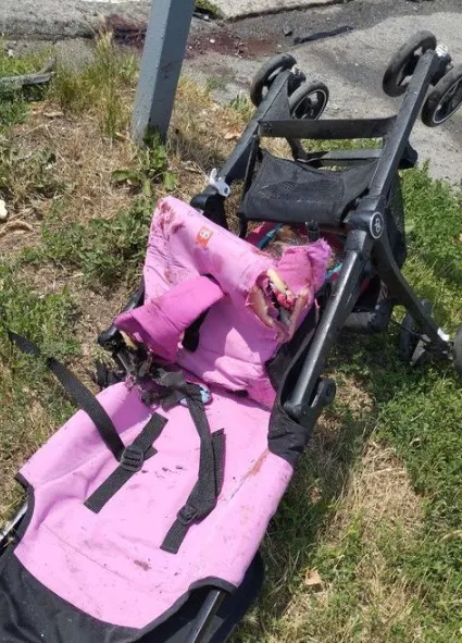 ילדה אוקראינית שנהרגה בהפגזות באוקראינה