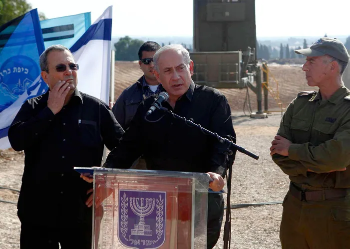 בנימין נתניהו אהוד ברק