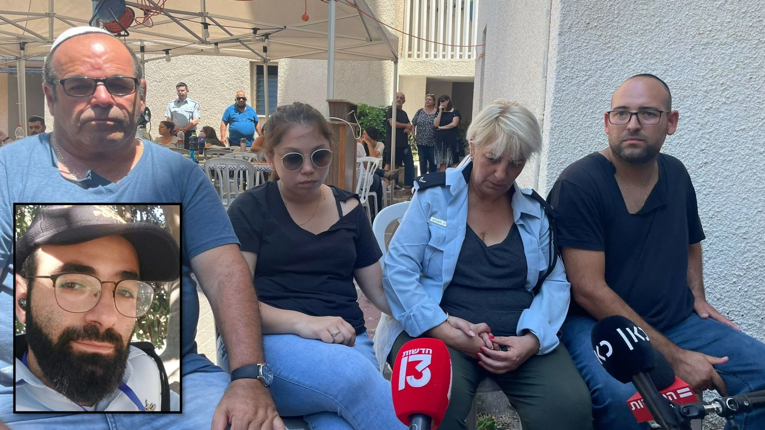 בני משפחתו של השוטר ברק משולם בשבעה