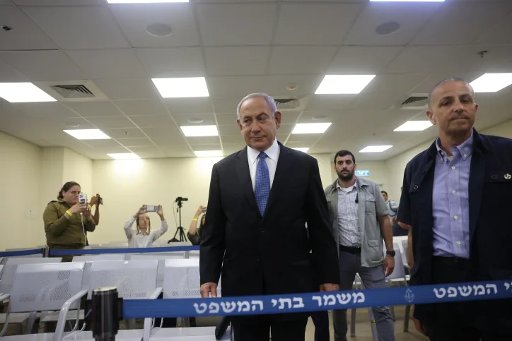 נתניהו בוועדת החקירה לאסון מירון
