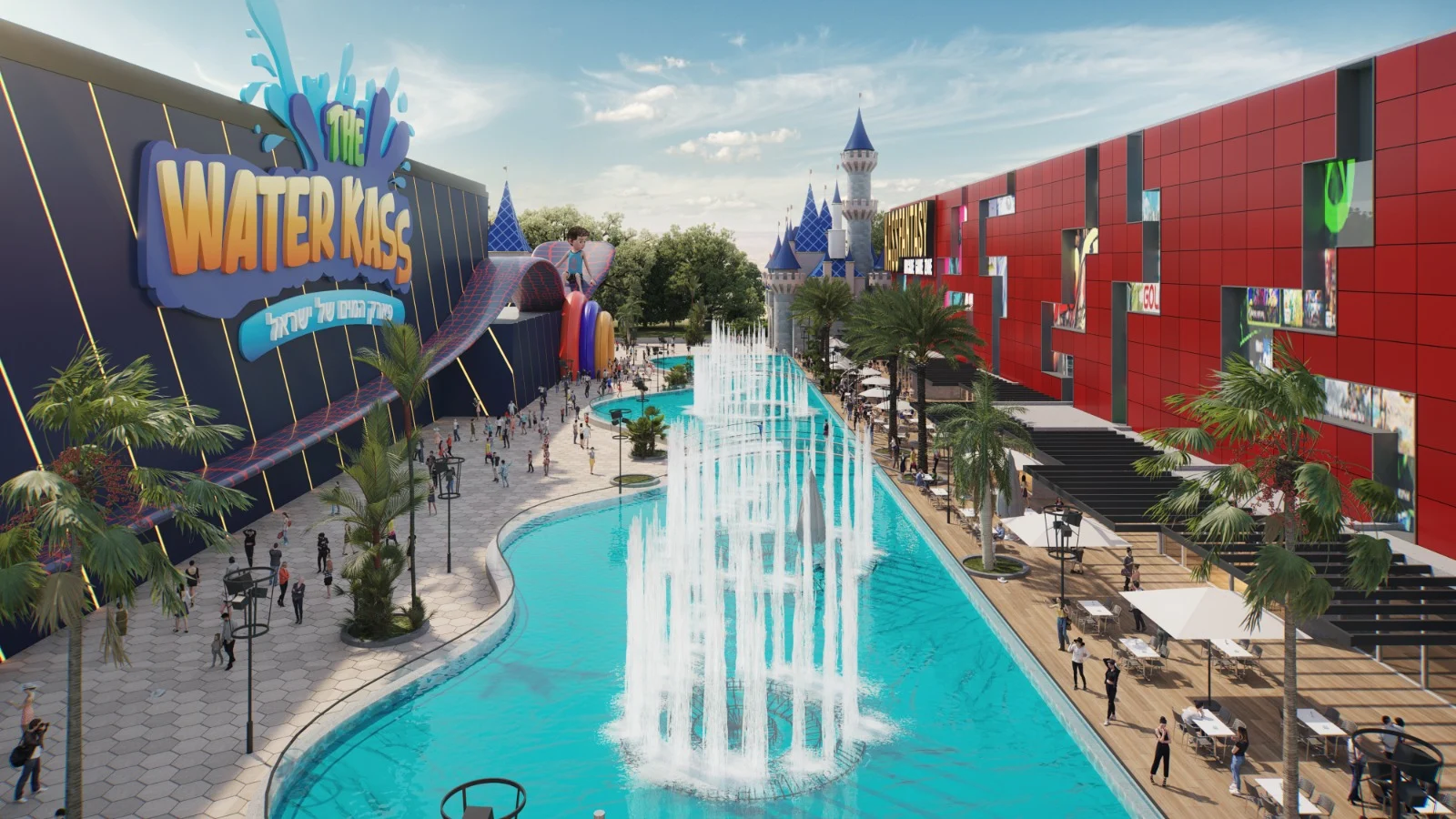 kass group: מיזם התיירות הגדול ביותר בעשורים האחרונים. הדמיה 3division