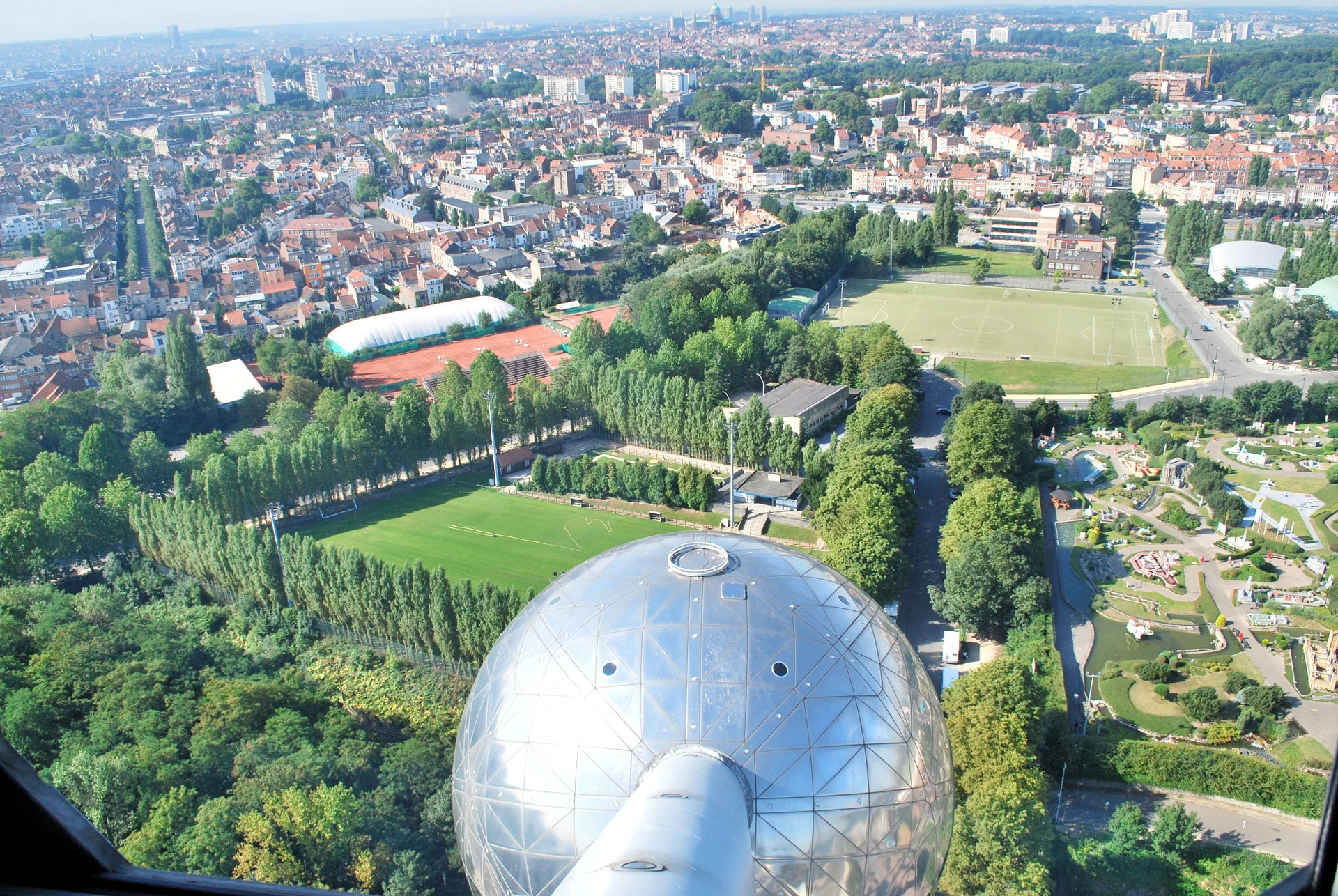 The,atomium,in,brussels,,belgium