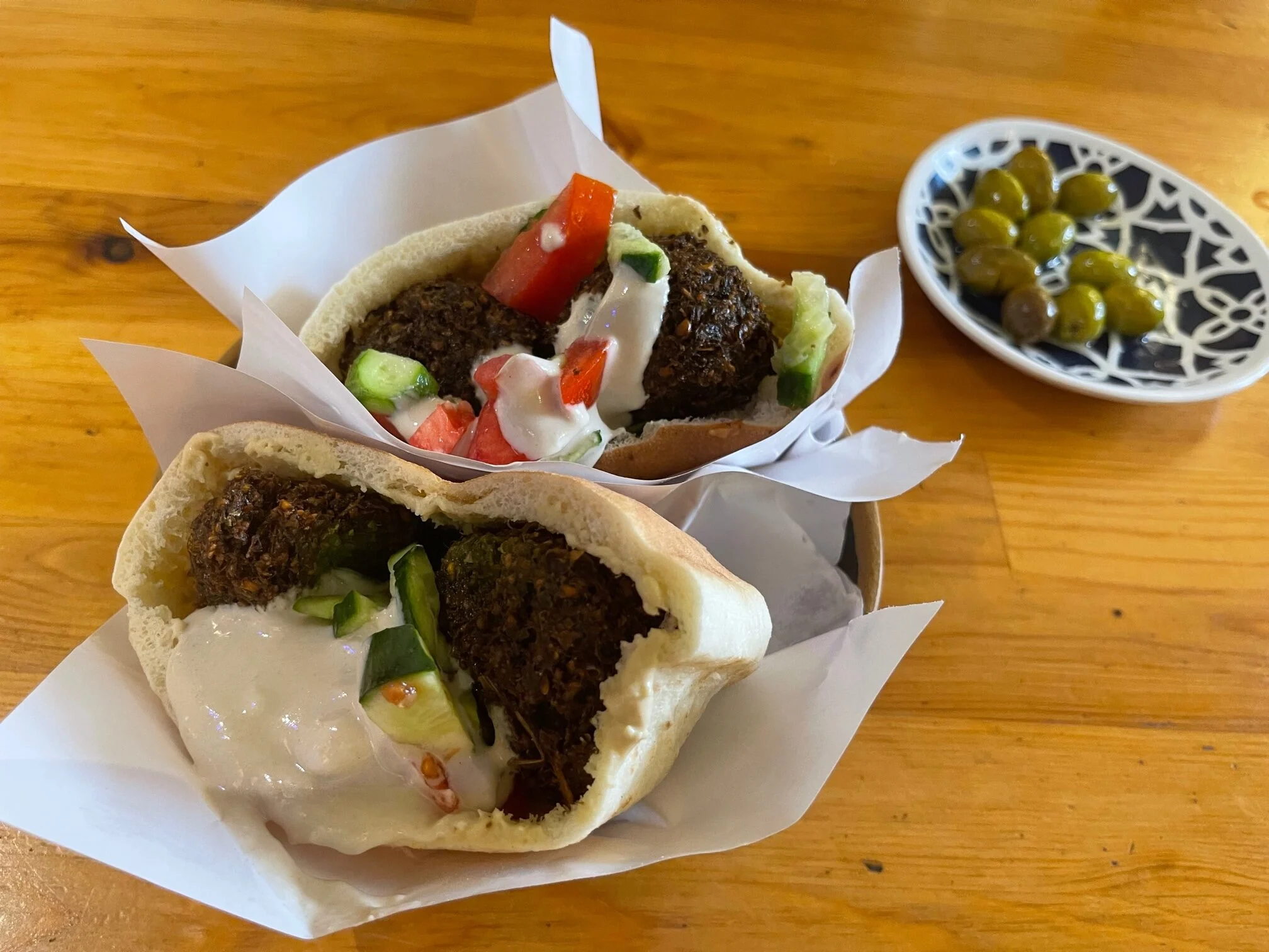 פלאפל אצל סמיר. צילום: איריס סביניק קרסו