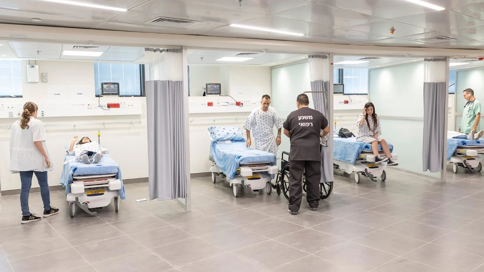 חדר המיון החדש בבית החולים איכילוב בתל אביב