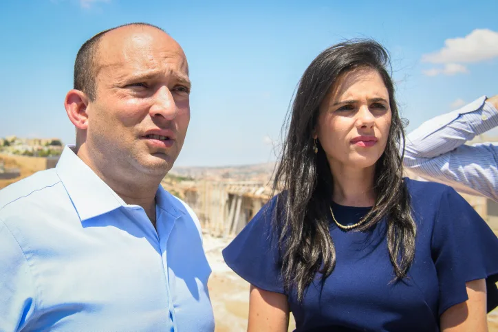 איילת שקד ונפתלי בנט