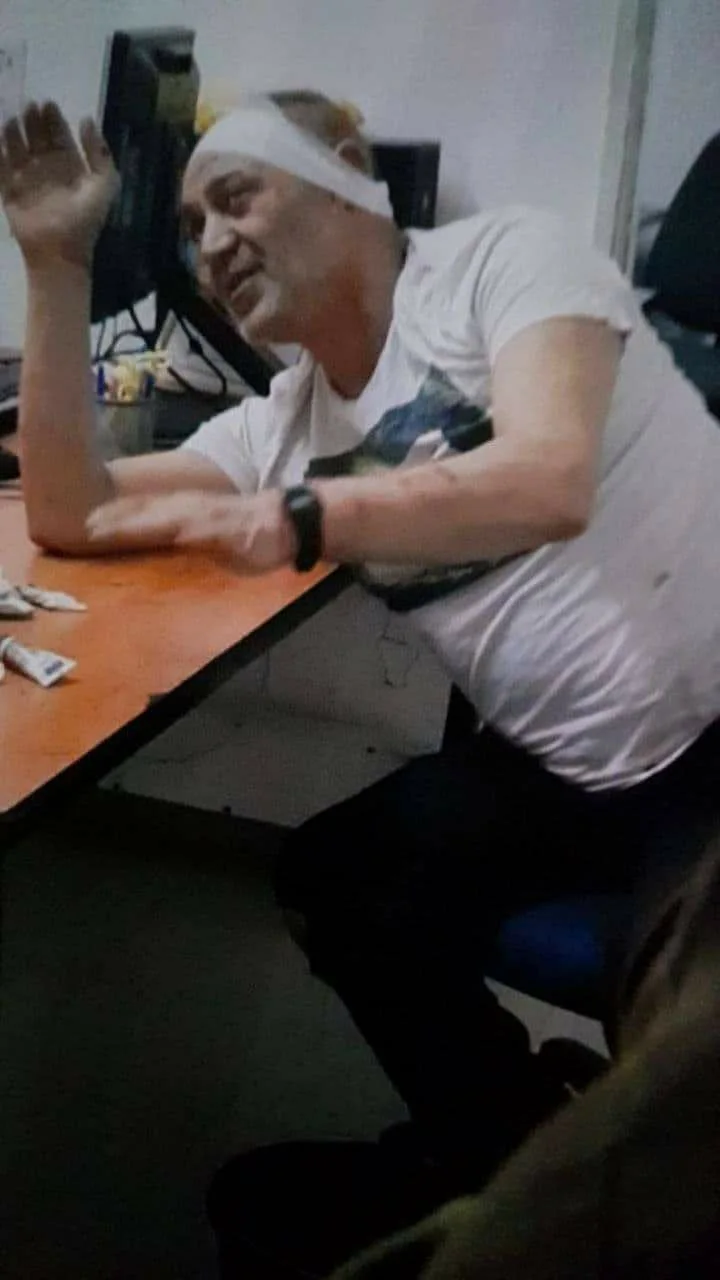 בסאם א-סעדי בחקירה