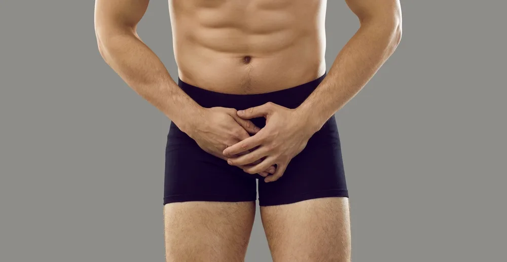 גבר בתחתונים