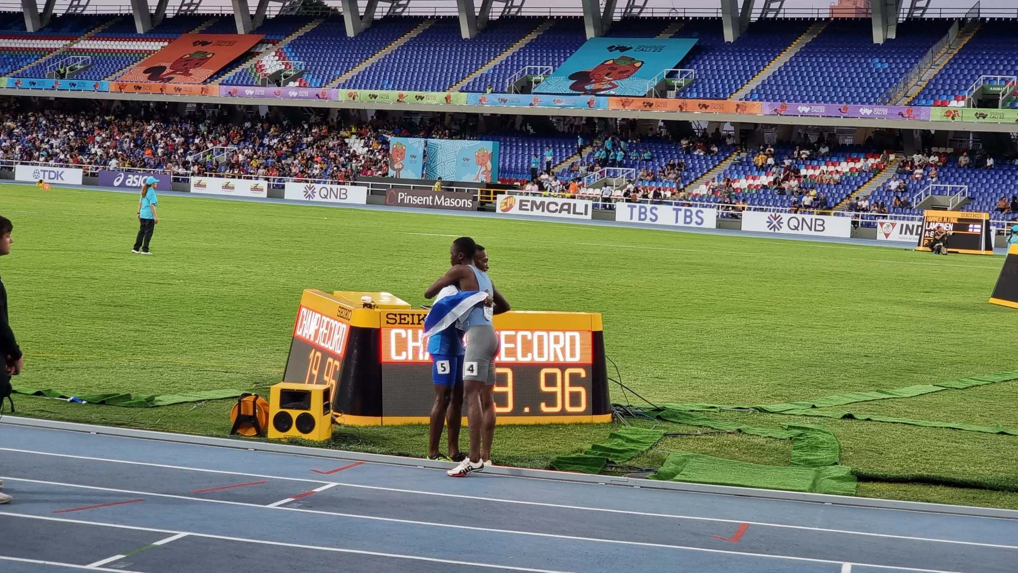 בלסינג אפריפה בגמר אליפות העולם עד גיל 20 בקולומביה