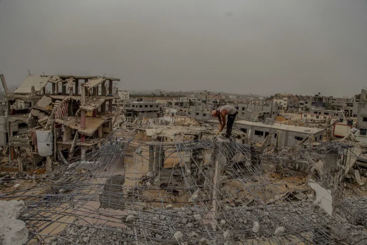 הרס ברצועת עזה במבצע צוק איתן