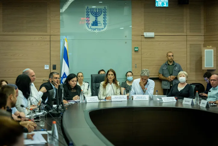 הדיון בכנסת בשבוע שעבר