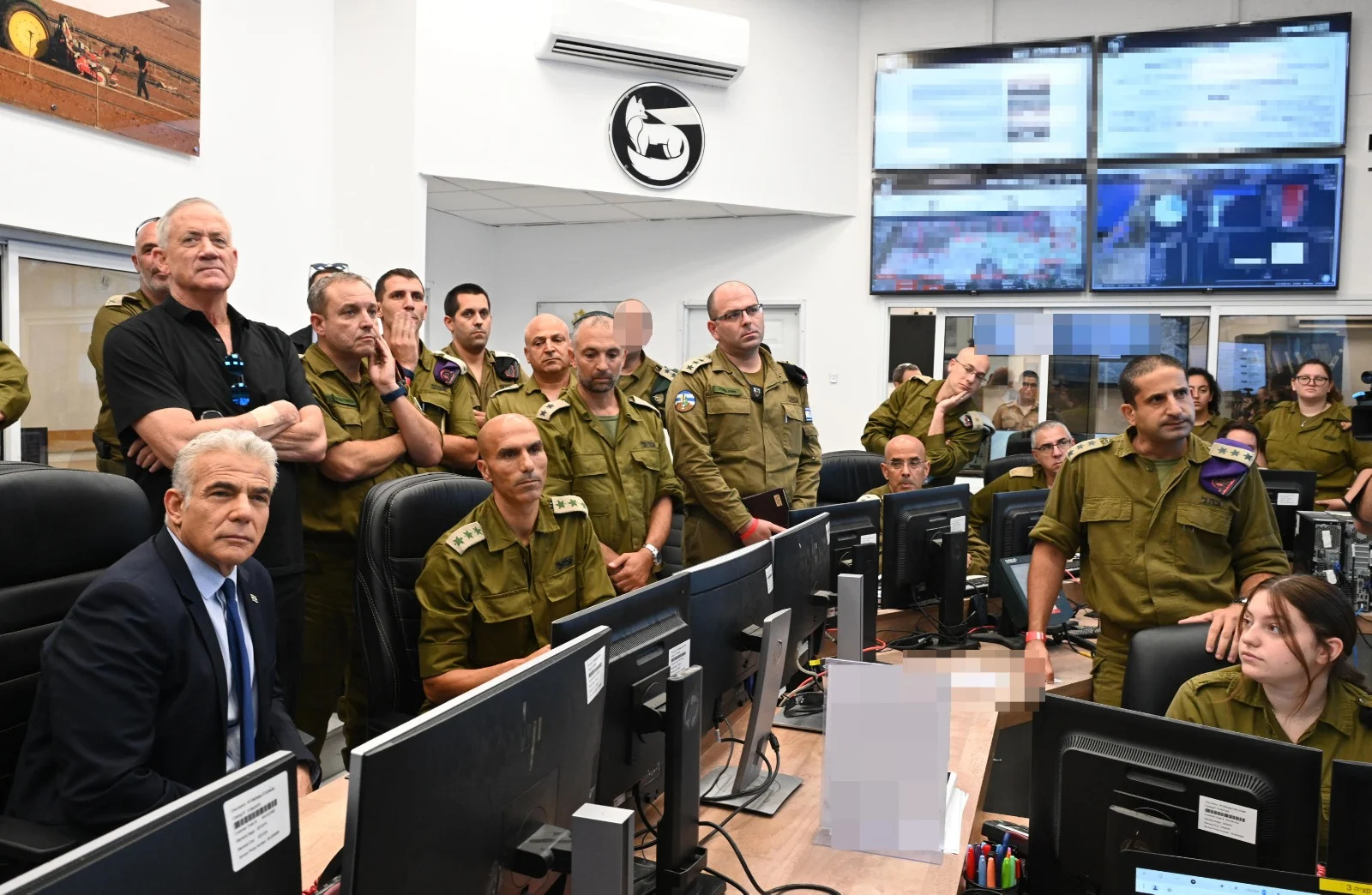 ראש הממשלה יאיר לפיד ביקר היום בפיקוד הדרום ובעוטף עזה