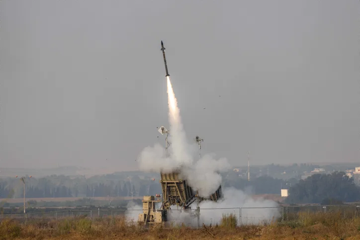 כיפת ברזל בפעולה