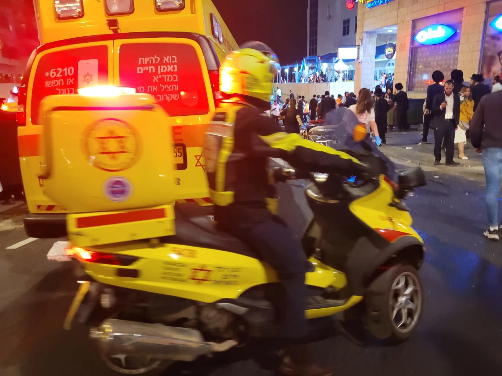 זירת האירוע בירושלים