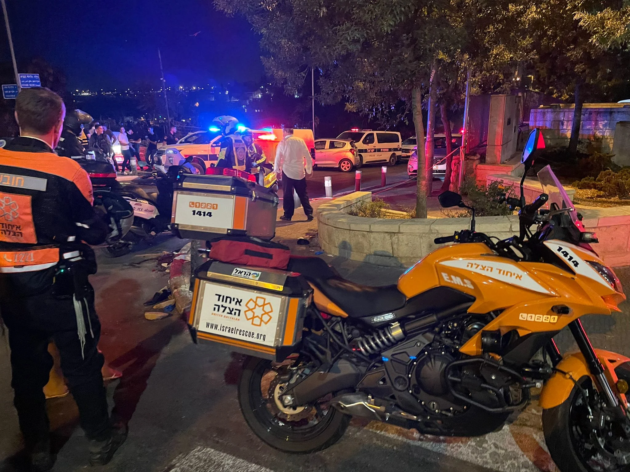 זירת פיגוע הירי בירושלים