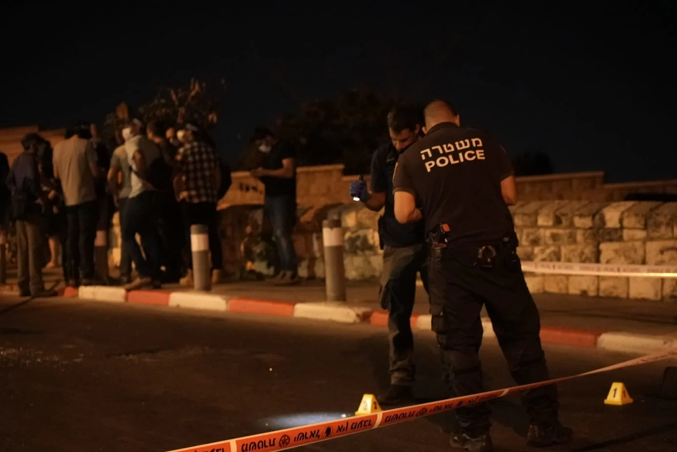 זירת פיגוע הירי בירושלים