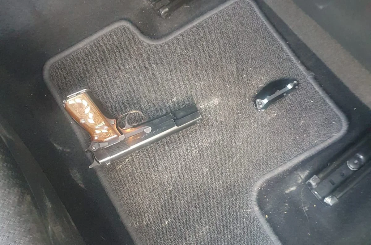 האקדח ששימש ע''פ החשד את המחבל שביצע את הפיגוע בירושלים