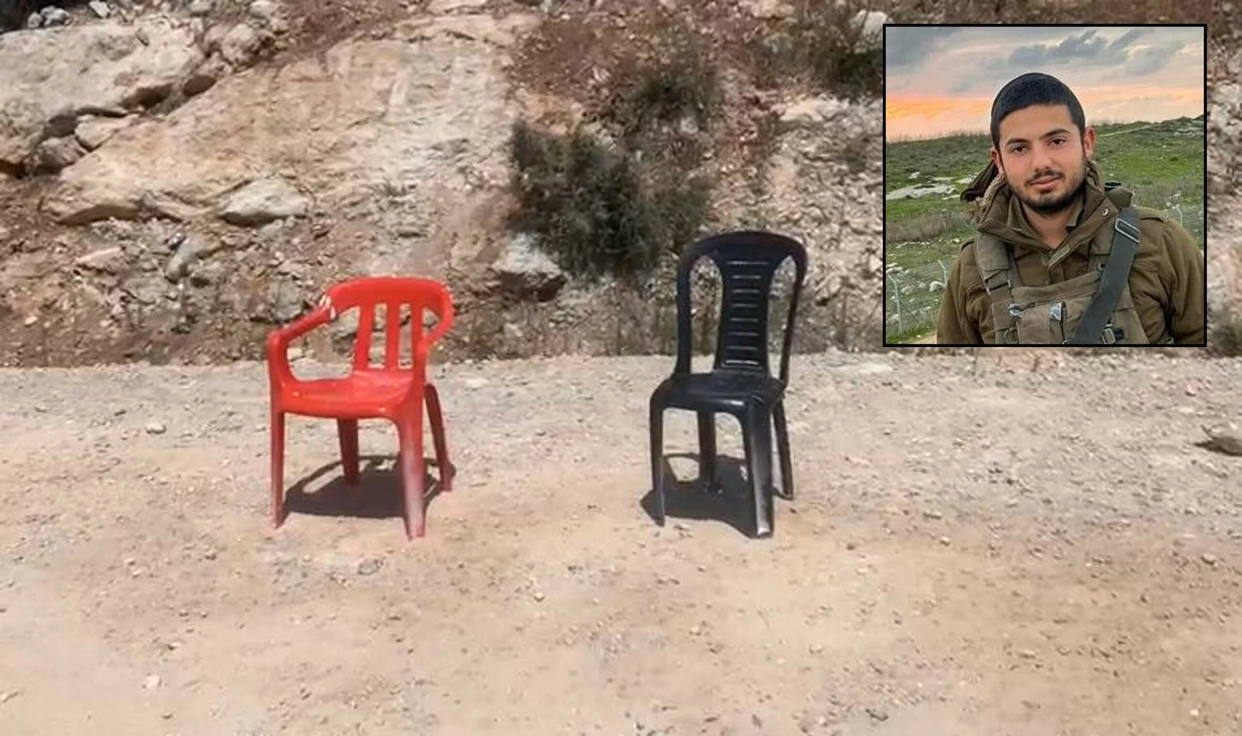 העמדה בה נהרג סמל-ראשון נתן פיטוסי ז''ל