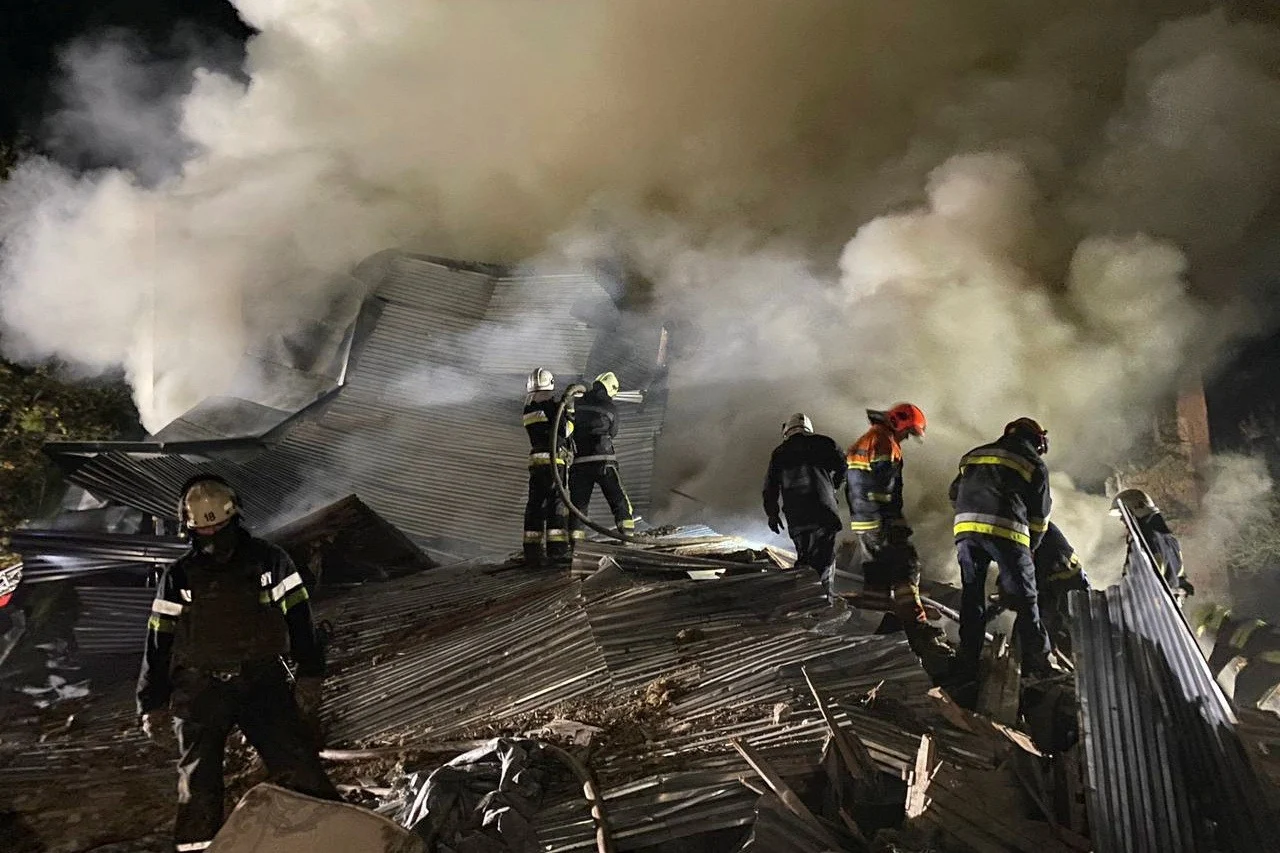 נזק התקיפה הרוסית הלילה בחרקוב