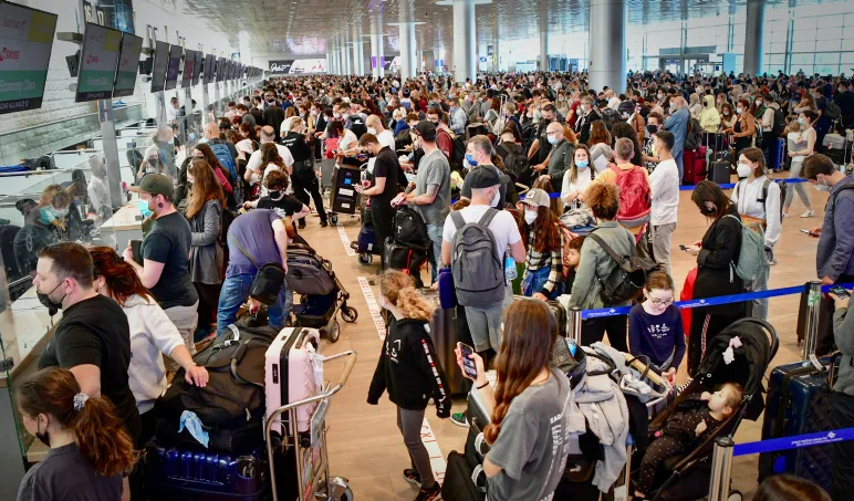 הסוף לתורי הענק? נתב''ג הופך לדיגיטלי