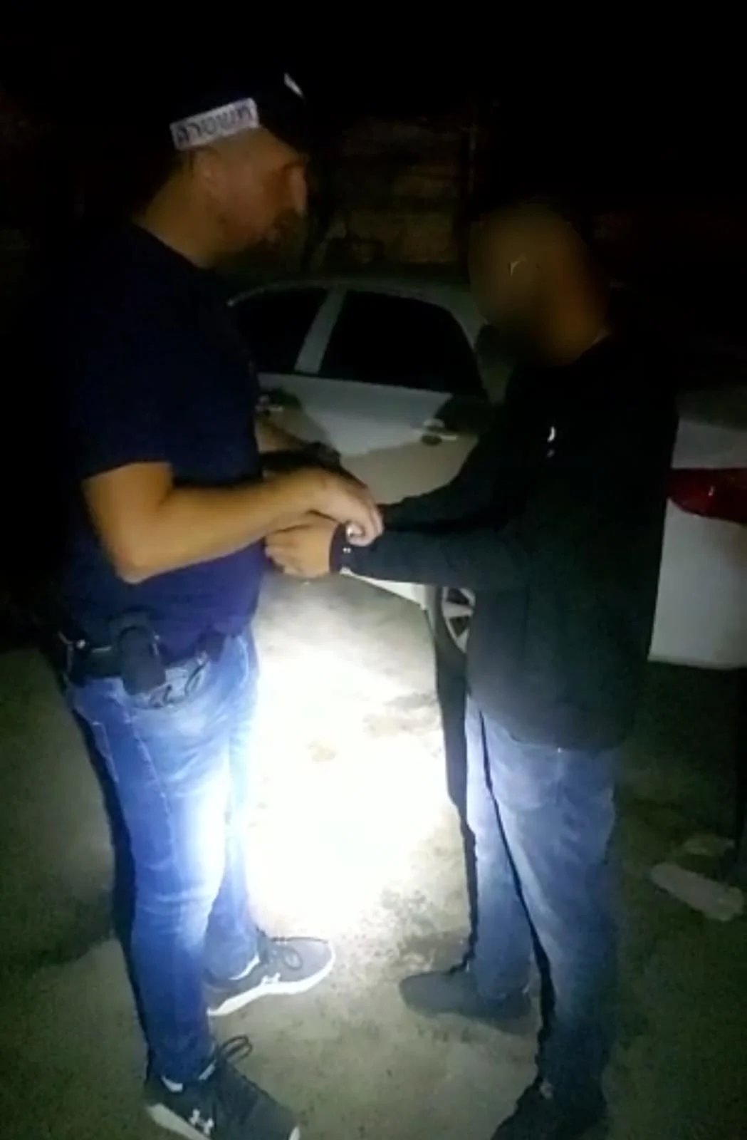 מעצר החשוד שנהג בפראות בנגב