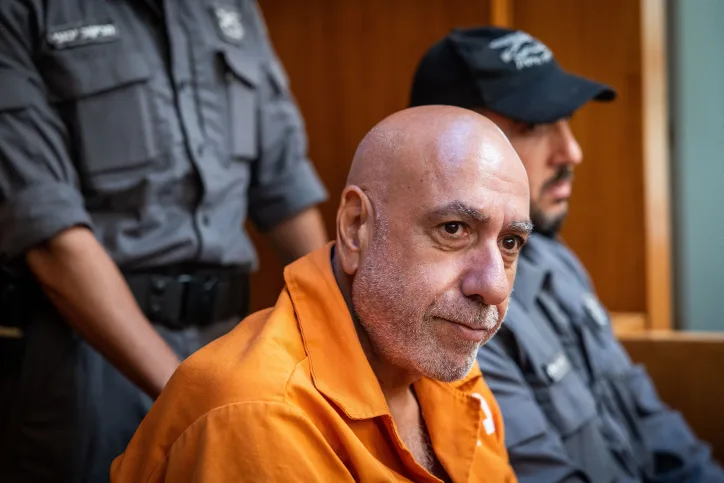 ניסו שחם בדיון בבית המשפט העליון על שחרורו המוקדם ממאסר