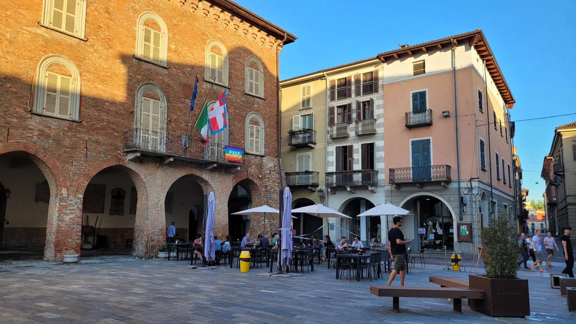 עיירה פיימונטה איטליה