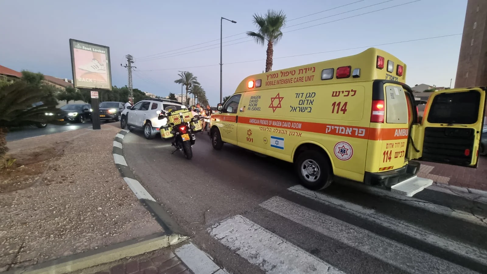 אמבולנס באשקלון, אמבולנס בלכיש, אמבולנס בדרום