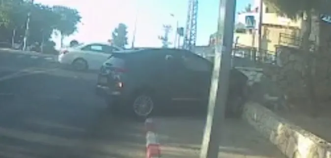 תיעוד התאונה בקריית יובל בירושלים