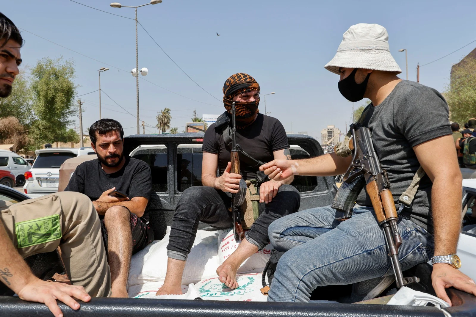 תומכיו של א-סדר נסוגים מהאוזר הירוק