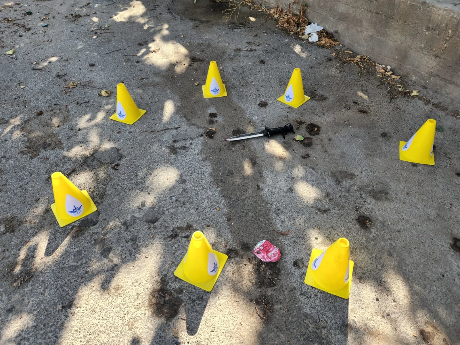 זירת הפיגוע