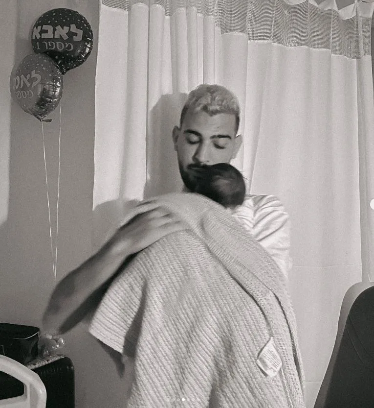 אסף בן דוד בחדר הלידה