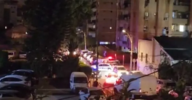 זירת הרצח בלוד