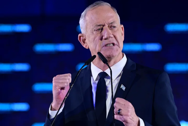 שר הביטחון בני גנץ